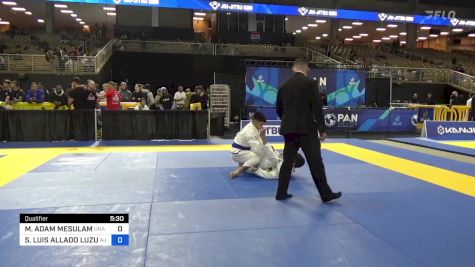 MATTHEW ADAM MESULAM vs SANTINO LUIS ALLADO LUZURIAGA 2024 Pan Jiu Jitsu IBJJF Championship