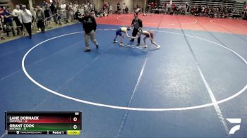 88 lbs Semis (4 Team) - Lane Dornack, Chatfield vs Grant Cook, Hastings