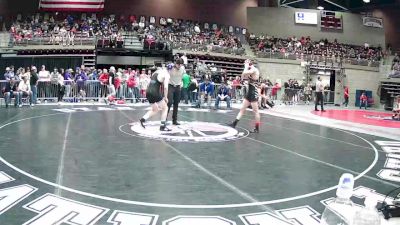 1A 150 lbs Quarterfinal - Quaid Thompson, Milford vs Daren Johnson, Tintic