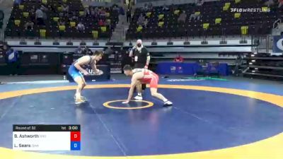 74 kg Prelims - Branson Ashworth, Wyoming Wrestling Reg Training Ctr vs Logan Sears, Iowa