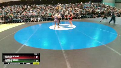 150 lbs Champ. Round 1 - Jacob O`brien, Etna Union vs Kayden Hoang, Ponderosa