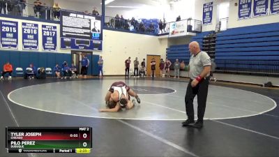 184 lbs Round 1 - Tyler Joseph, Chicago vs Pilo Perez, Dubuque