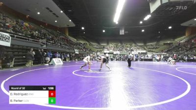 134 lbs Round Of 32 - Daimen Rodriguez, Atascadero vs Brock Parker, Clovis North