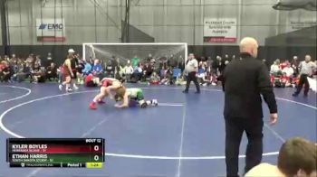 171 lbs Finals (8 Team) - Kyler Boyles, Nebraska Silver vs Ethan Harris, South Dakota Storm
