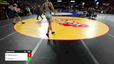 152 lbs Round Of 64 - Beau Mantanona, Palm Desert (SS) vs Noah Daniels, Sheldon (SJ)