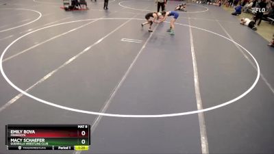 Round 1 - Emily Bova, Minnesota vs Macy Schaefer, Guerrilla Wrestling Club