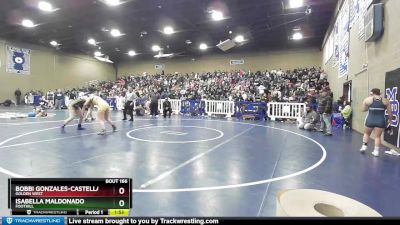 137 lbs Quarterfinal - Isabella Maldonado, Foothill vs Bobbi Gonzales-Castellanoz, Golden West