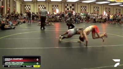 130 lbs Cons. Round 3 - Joshua Courtney, Waverly vs Jaton Wellington, Toms River Wrestling Club