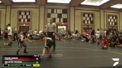 38/41 Quarterfinal - Braxcen Vaughn, AWA vs Chase Shrom, Shore Elite