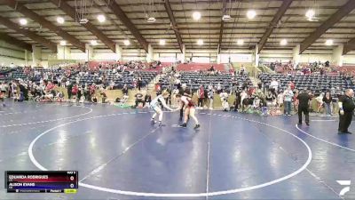 164 lbs 1st Place Match - Eduarda Rodrigues, CA vs Alison Evans, CO