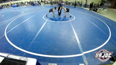 80 lbs Consi Of 32 #2 - Ruger Fierro, Coweta Tiger Wrestling vs Holden Fuentes, Randall Youth Wrestling Club