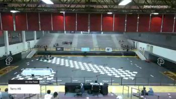 Terry HS at 2021 TCGC Color Guard Area Finale - South