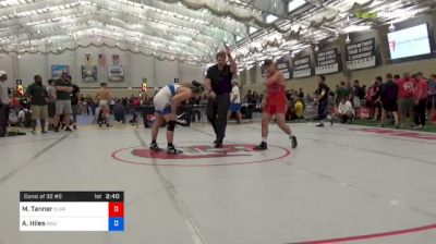 74 kg Consi Of 32 #2 - Mac Tanner, Clarion RTC vs Austin Hiles, Michigan State