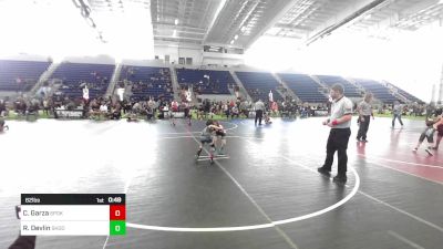 62 lbs Quarterfinal - Cree Garza, Spokane Wrestling vs Ryder Devlin, Shootbox