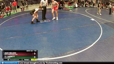 145 lbs 2nd Place Match - Jack Nelson, Delta Wrestling Club vs Ty Tarbett, Shootbox