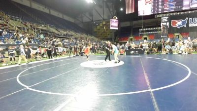 117 lbs Rnd Of 64 - Kailey Benson, Missouri vs Daniella Apodaca, Colorado