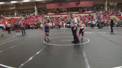 100 lbs Champ. Round 1 - Brig Hung, Liberty vs Luke Ryan, Maize Wrestling Club