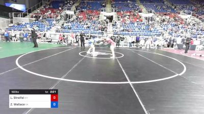 160 lbs Rnd Of 128 - Lance Streifel, Wyoming vs Zachary Wallace, Georgia