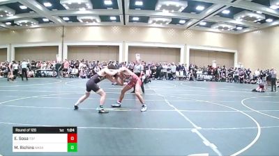 132 lbs Round Of 128 - Emiliano Sosa, Top Gun WC vs Max Richins, Wasatch WC