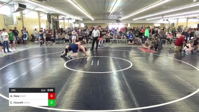 285 lbs Consi Of 8 #1 - Aidan New, Arkport vs Chris Howett, Arcade