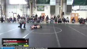 80 lbs Finals (2 Team) - Peyton Van Hoven, Team 922 vs Justin Farnsworth, PA Alliance Red