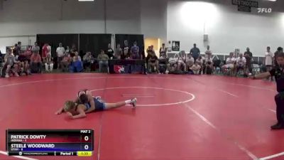 106 lbs 4th Wrestleback (16 Team) - Patrick Dowty, Indiana vs Steele Woodward, Utah