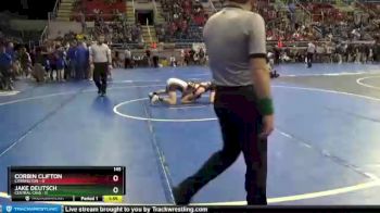 145 lbs Semis & Wb - Corbin Clifton, Carrington vs Jake Deutsch, Central Cass