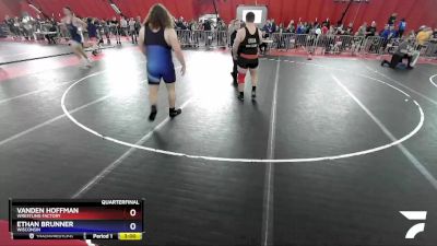 285 lbs Quarterfinal - Vanden Hoffman, Wrestling Factory vs Ethan Brunner, Wisconsin