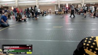 55 lbs Round 4 (6 Team) - Xander Schroeder, MI Pitbulls vs Jerry Heiden, Dundee WC