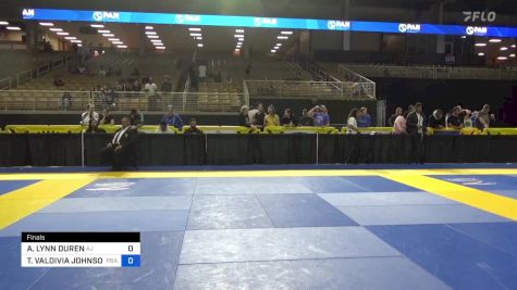 AMY LYNN DUREN vs TATIANA VALDIVIA JOHNSON 2024 Pan Jiu Jitsu IBJJF Championship