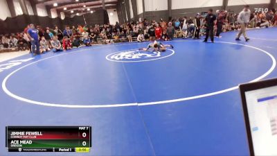 77 lbs Round 1 - Jimmie Fewell, Cowboy Mat Club vs Ace Mead, Oregon