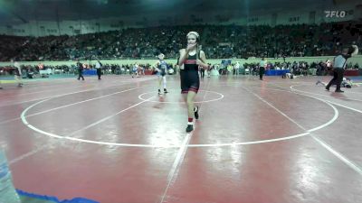 120 lbs Round Of 32 - Emma Bridges, Duncan Demons vs Addyson Morris, Claremore Wrestling Club