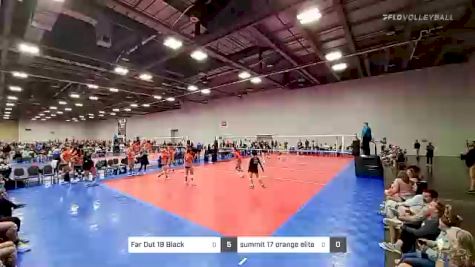 Far Out 18 Black vs summit 17 orange elite - 2022 JVA Summerfest presented by Nike