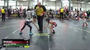 46 lbs Round 1 (6 Team) - Nolan Gatt, Backyard Brawlers vs Achilles Cortese, Team Gotcha