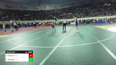 105 lbs Round Of 32 - Damian Nation, ANADARKO vs Edwin Navejar, McAlester