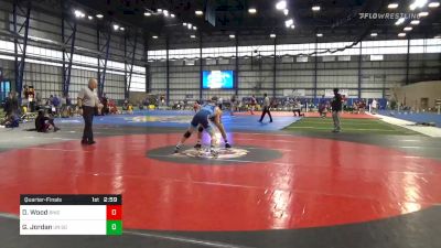 Quarterfinal - Dylan Wood, Binghamton vs Garrett Jordan, Unattached-South Dakota State University