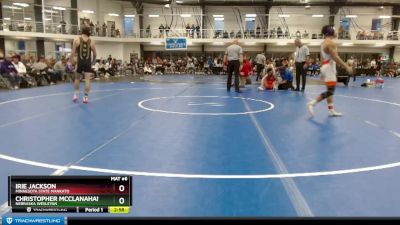 Silver 125 lbs Cons. Round 4 - Christopher McClanahan, Nebraska Wesleyan vs Irie Jackson, Minnesota State Mankato