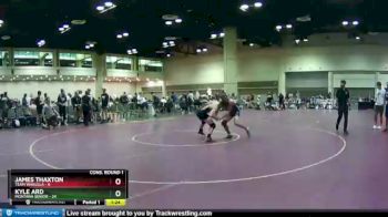 138 lbs Quarters & Wb (16 Team) - Kyle Ard, Montana Senior vs James Thaxton, Team Wakulla