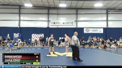 160+ Round 3 - Charlie Wright, McCall Wrestling Club vs Gunnar Bartsch, All In Wrestling Academy