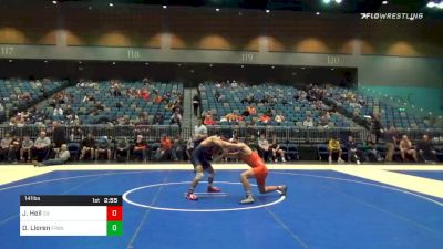 141 lbs Semifinal - Joshua Heil, Campbell vs Durbin Lloren, Fresno State