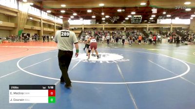 215 lbs Semifinal - Emmanuel Medina, Dwight Morrow vs Jack Courain, River Dell