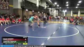 170 lbs Round 2 (3 Team) - Hailey Romero, Missouri Gold vs Carolina Carvajal, Nebraska Vipers Green