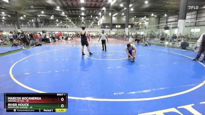 285 lbs Semis (4 Team) - River Houck, GRAPPLERS GARAGE vs Marcos Bocanerga, GROUND UP USA