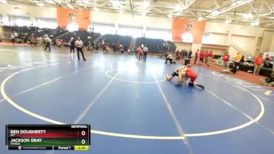 174 lbs Semifinal - Jackson Gray, Ithaca vs Ben Dougherty, RIT