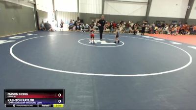 40-42 lbs 1st Place Match - Mason Hong, Oregon vs Kashton Kaylor, Team Aggression Wrestling Club