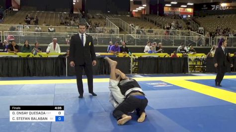 OSMEL ONSAY QUESADA vs CHRISTIAN STEFAN BALABANOFF ACOS 2024 Pan Jiu Jitsu IBJJF Championship
