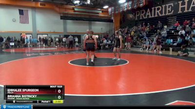 G-24 lbs Round 4 - Brianna Bistricky, Prairie, Cedar Rapids vs Emmalee Spurgeon, Pella