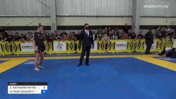 ELIZABETH KATHERINE MITROVIC vs MARGARET ROSE GRINDATTI 2021 Pan IBJJF Jiu-Jitsu No-Gi Championship