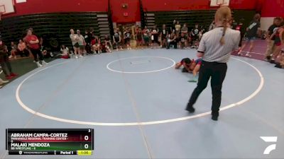 105 lbs Round 1 (6 Team) - Abraham Campa-Cortez, Panhandle Regional Training Center vs Malaki Mendoza, BB Wrestling