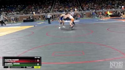 D4-150 lbs Quarterfinal - Austin Marry, Hudson Area HS vs Gabriel Erwin, Bronson HS